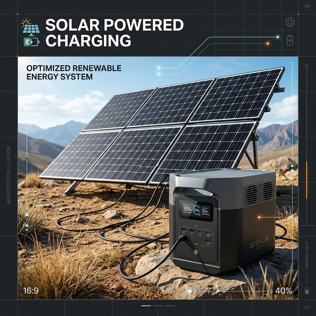 Solar Charging Portable Power Station