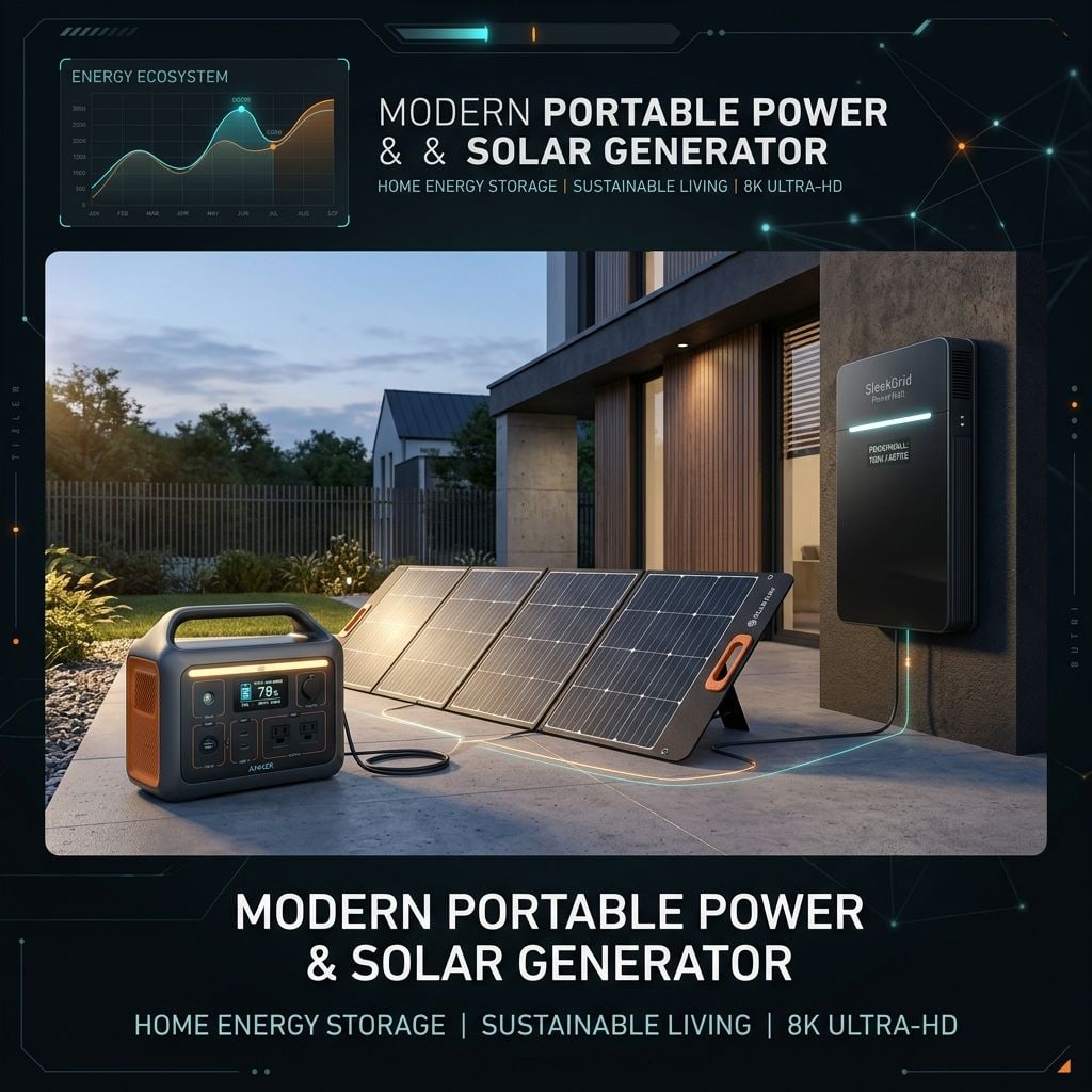 Portable Power Station vs Home Battery Backup